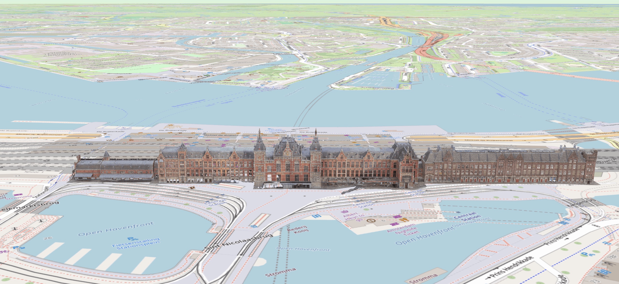 3D digital twin of Utrecht Central Station