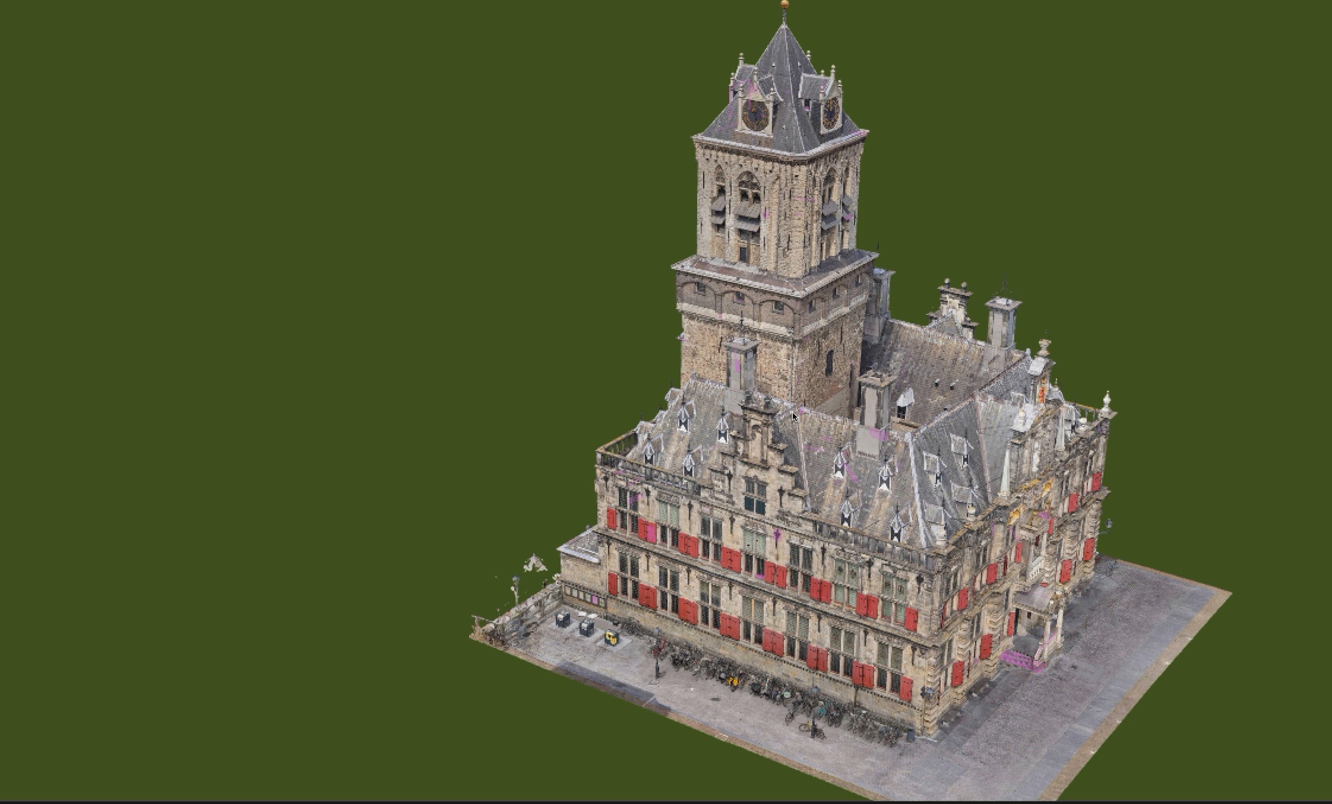 3D digital twin of a heritage building